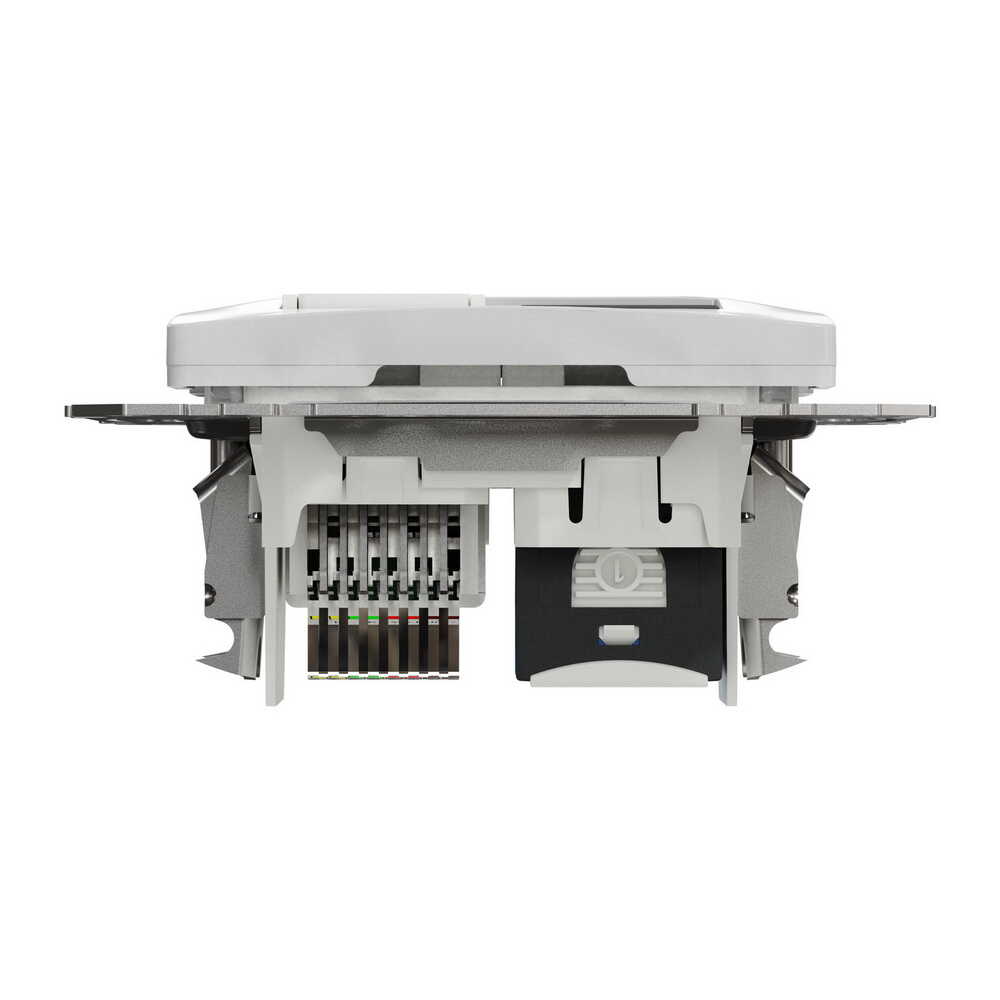 Розетка Schneider Sedna Design алюминий компьютерная RJ45 Cat.6 UTP+RJ11 ( SDD113468 )